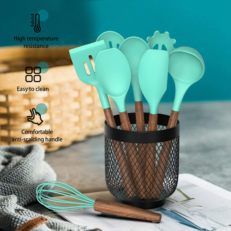 Ruya Company 8 Utensil Set, Green