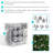 Silver Plastic Christmas Ornament Balls-1645610901