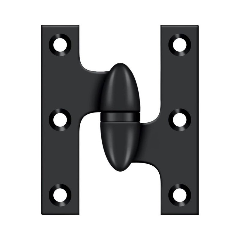 Hinge, Paint Black, Right Hand