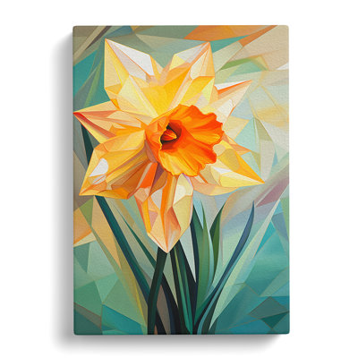 Daffodil Flower Orphism - Print