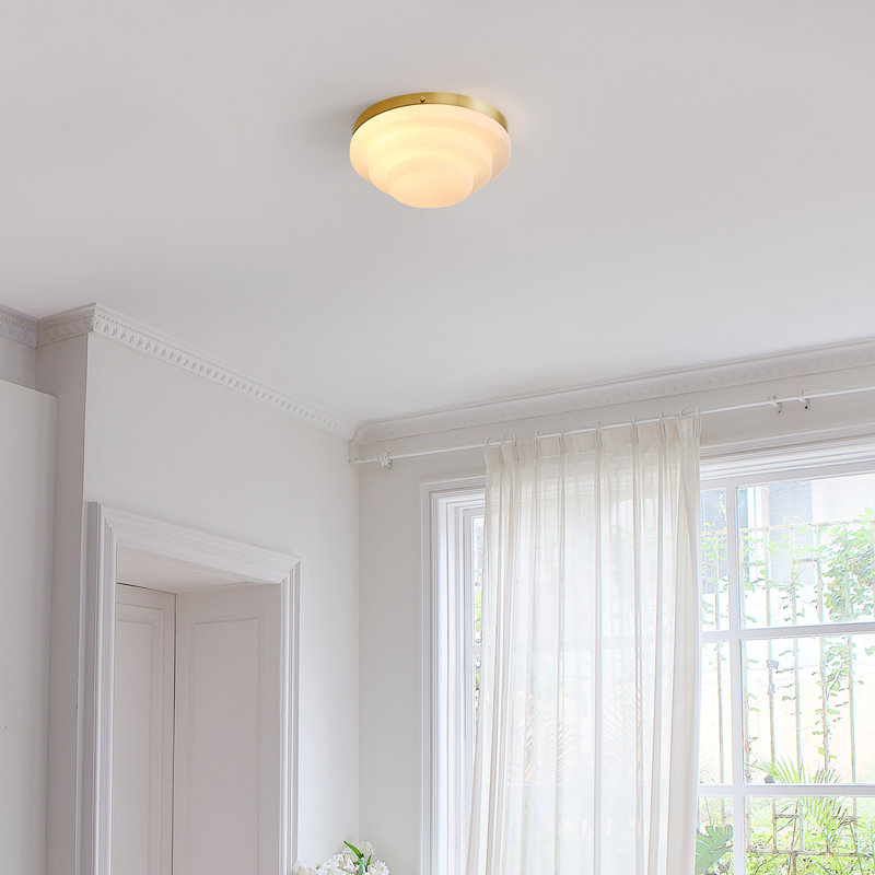 Raik Glass Flush Mount
