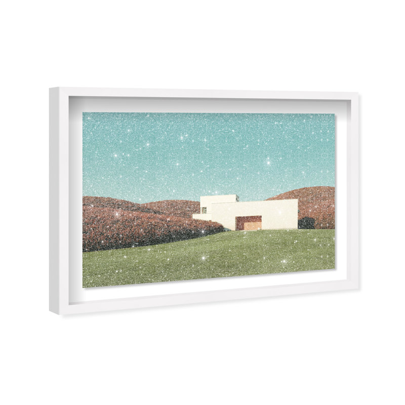 Surreal Architecture Print by Oliver Gal, 37.5"H x 25.5"W, White Shadowbox