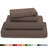 Ultra Soft Bamboo Sheet Set - 4 Pc Set - Wrinkle Resistant - Cooling Sheets with Deep Pockets-108247560-78635175