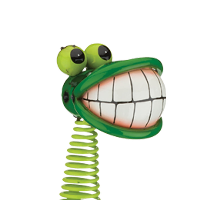 Smake Garden Stake - Grenouille