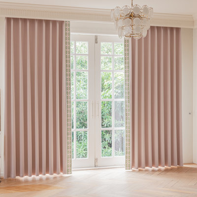 Rosalie Blackout Linen Curtain Pair (set of 2)
