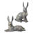 2 Piece Sit and Lay Rabbit Set