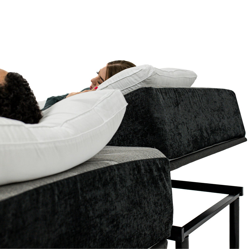 Queen Size Adjustable Base - Easy Assembly, Sync Foot Elevation Feature Lightweight Steel Wireless Charging, Customizable