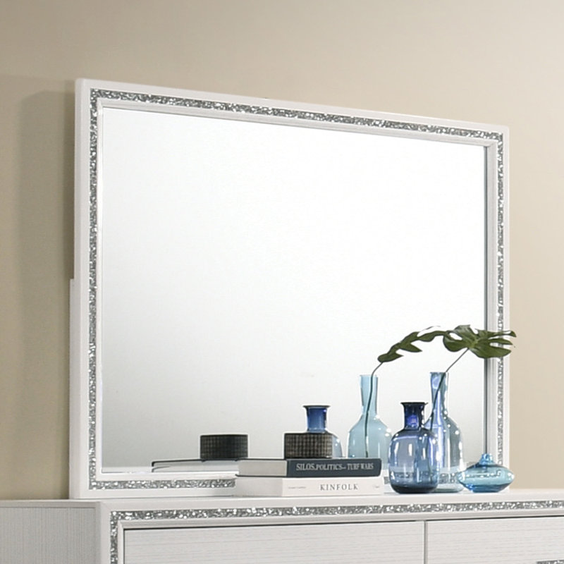 Haiden Mirror, White