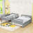 Donati Kids Twin Over Full Bunk Bed with Trundle-1826914798