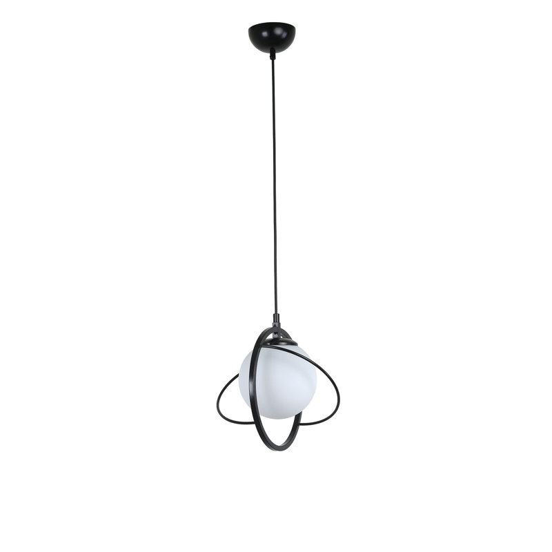 Chandle Chandelier, White/Black