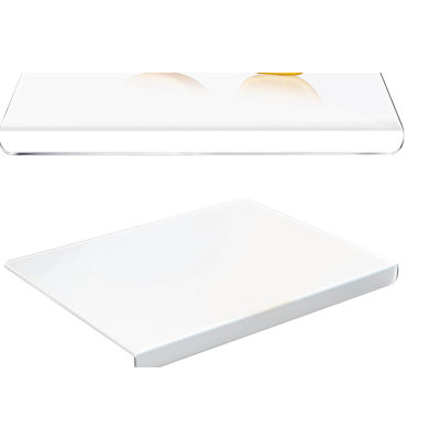 Transparent Anti-slip Acrylic Cutting Board With Counter Lip