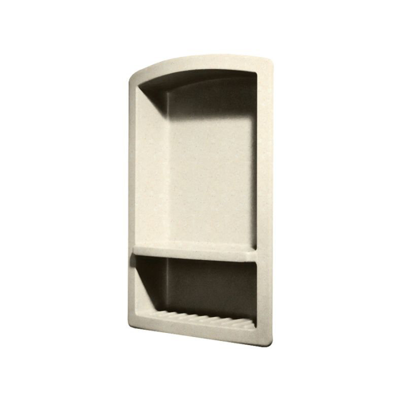 Tablette de douche à surface solide Chandler, Galet