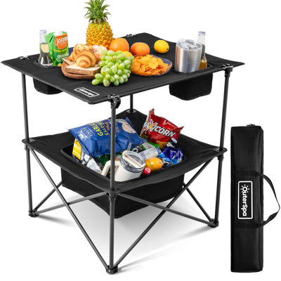 Table de camping pliante, table de pique-nique extérieure portable