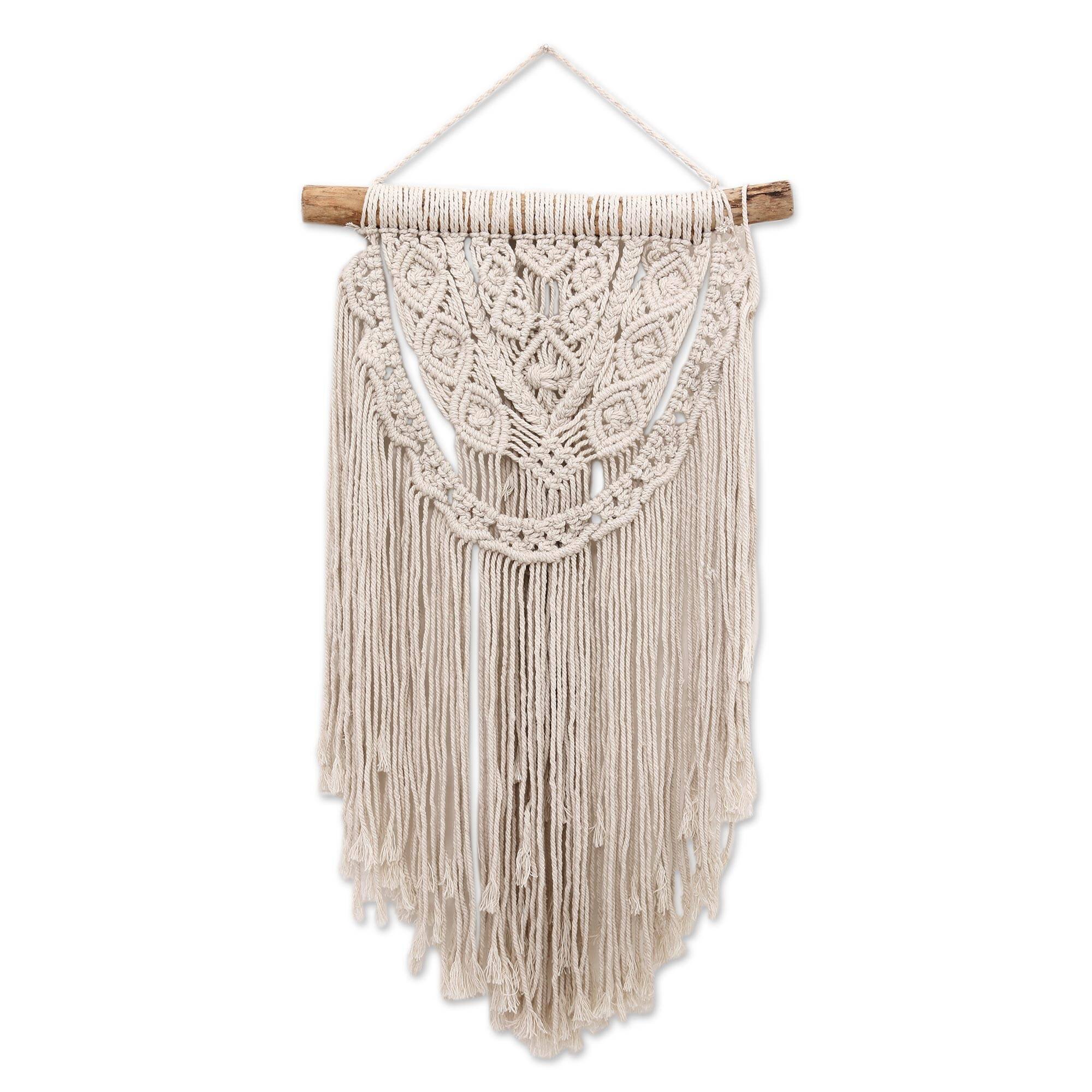 Dakota Fields Cotton Wall Hanging with Hanging Accessories Included ...