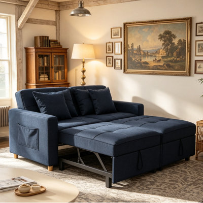 Borchert 2 Seater Fabric Sofa Bed