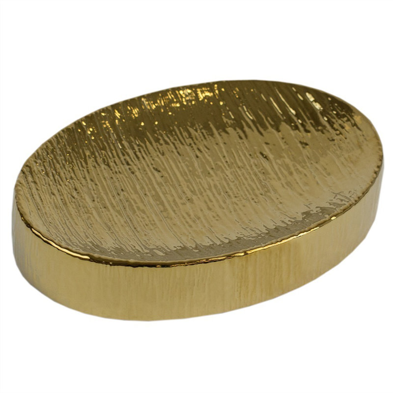 Ensemble d'accessoires de salle de bain 4 pièces Mellon, Or