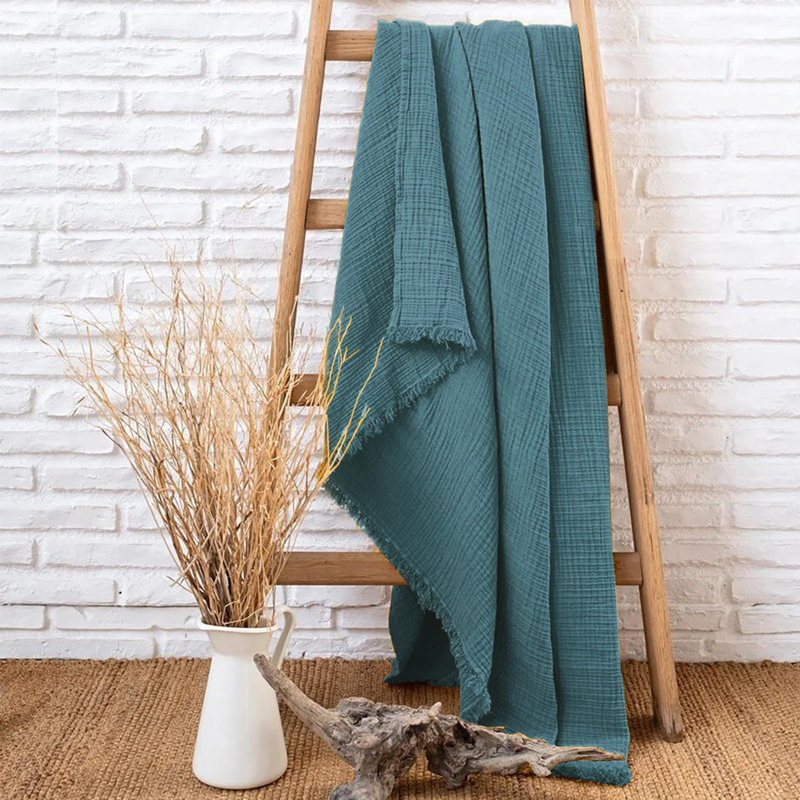 Jeté , Bleu foncé