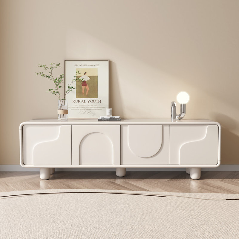 Ivy Bronx Modern TV Stand Cabinet - 4 Doors