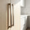 Belvedere Appliance Pull In Hammered Polished Nickel