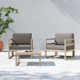 Kalani 2 - Person Patio Conversation Sets with Sunbrella® Cushions