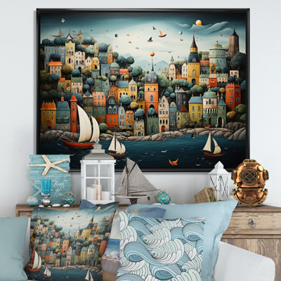 Coastal Dream Harbor Hues - Imprimé
