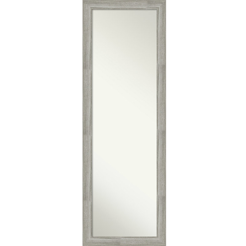 Barossa Rectangle Mirror, Dove Graywash Narrow