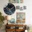 Horloge murale en verre 12 po