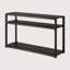 Eda 15.5 in. Solid Wood Console Table