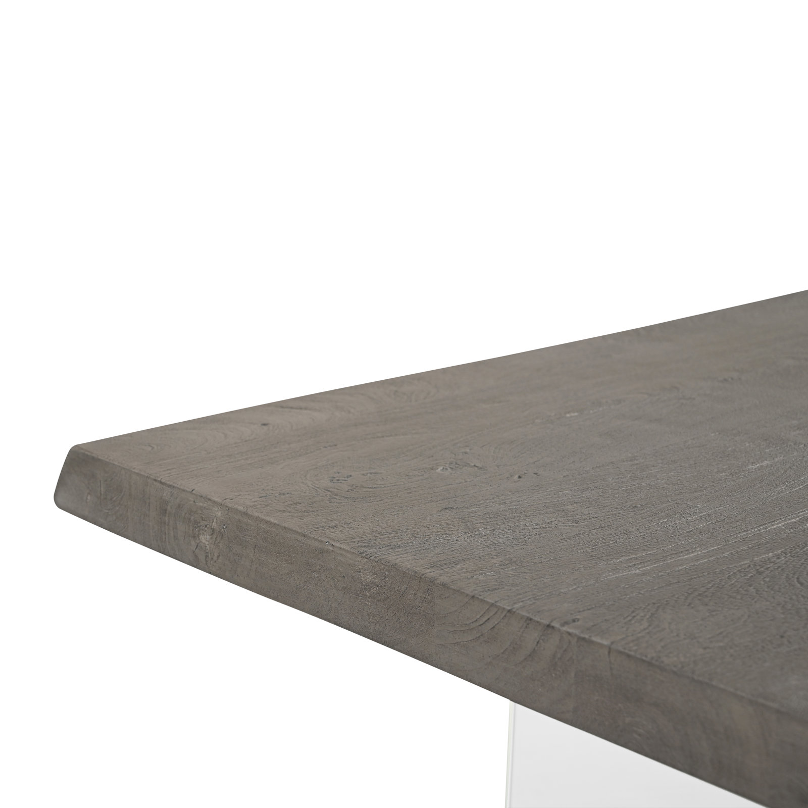 Colin Dining Table, 29.75"H x 92"L x 40"W, Sandblasted Gray
