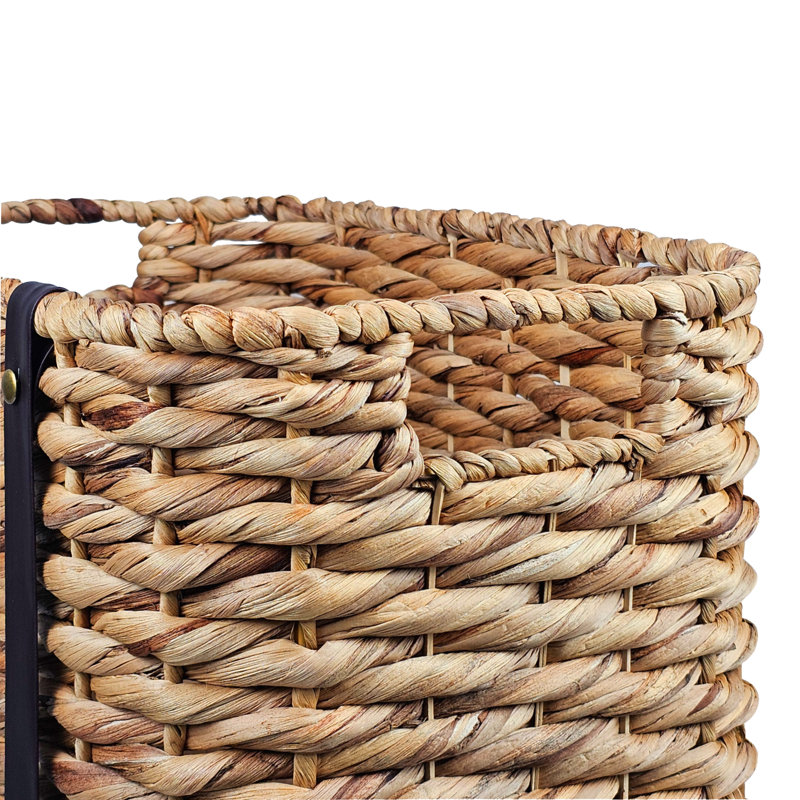 Ensemble de paniers d'osier, H 14,5 po x l 22,5 po x P 16 po, Brun foncé, Loopline