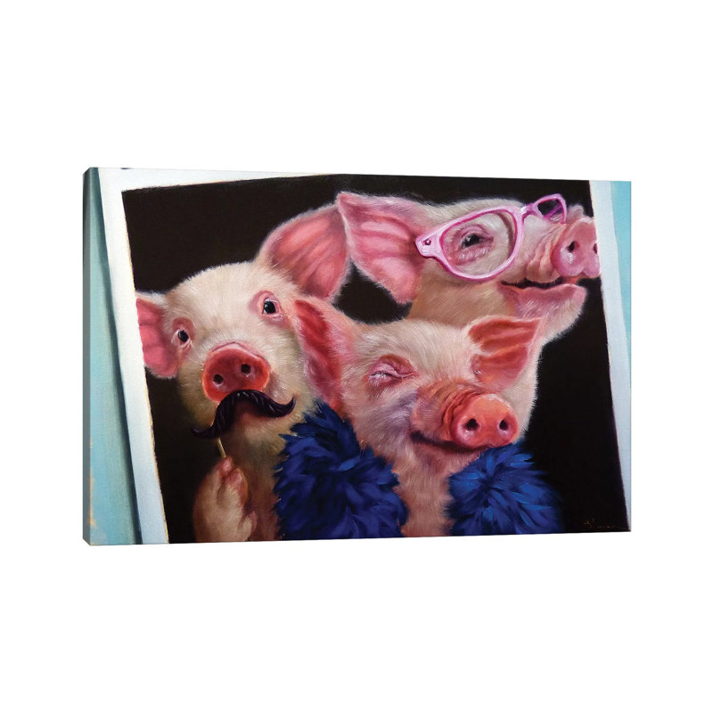 Photoshoot 1 Piece Wrapped Canvas Wall Art, 20.32 cm H x 30.48 cm W