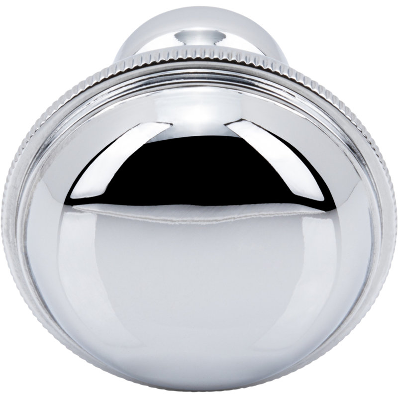 Purity 1 5/16" Diameter Round Knob, Polished Chrome