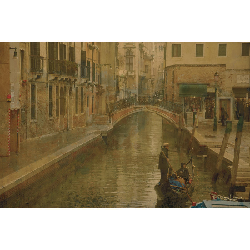 Tour Of Venice III by Terry Katherine Lawrence - Wrapped Canvas Print, 61cm H x 91cm W x 3.8cm D