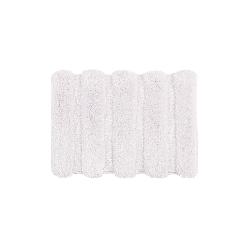 Tapis de salle de bain antidérapant, L 17 po x L 24 po, Rosé