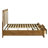 Virginie Wood California King Storage Platform Bed In Honey-846659986