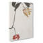 Berry Plant And Butterfly by Shibata Zeshin - Wrapped Canvas-55323386