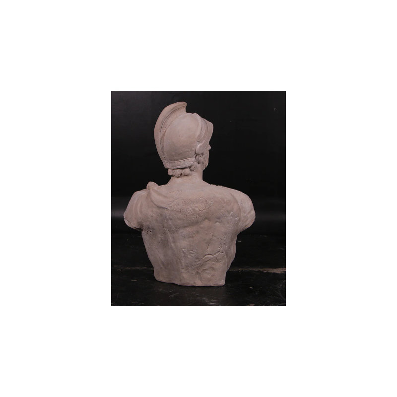 Statue de Mars en buste grandeur nature