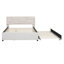 Lit plateforme tapissier avec lit gigogne-2131658546-2131658551