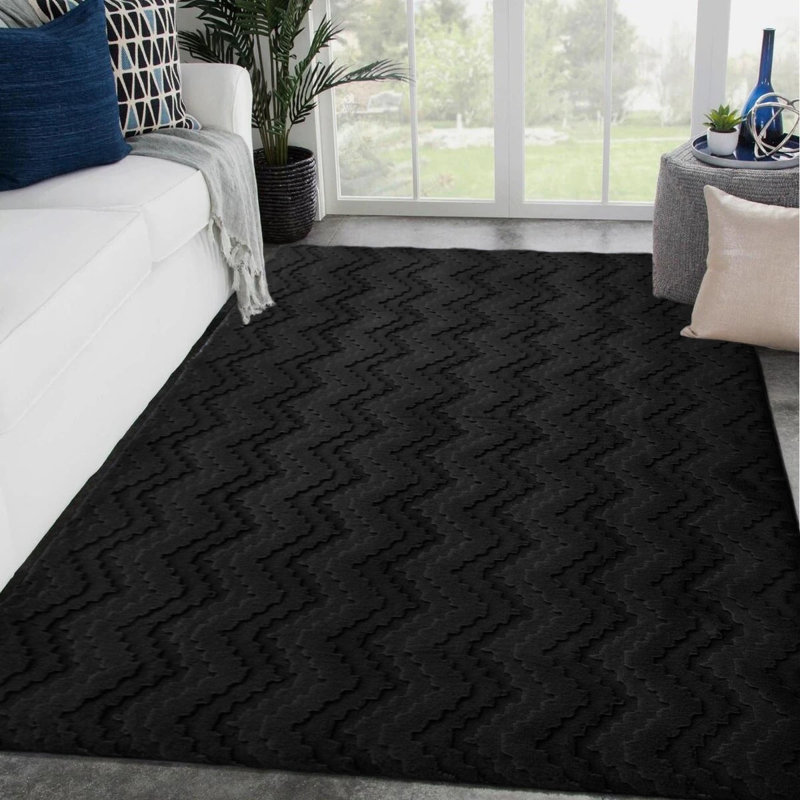Tapis à poils longs 5X7