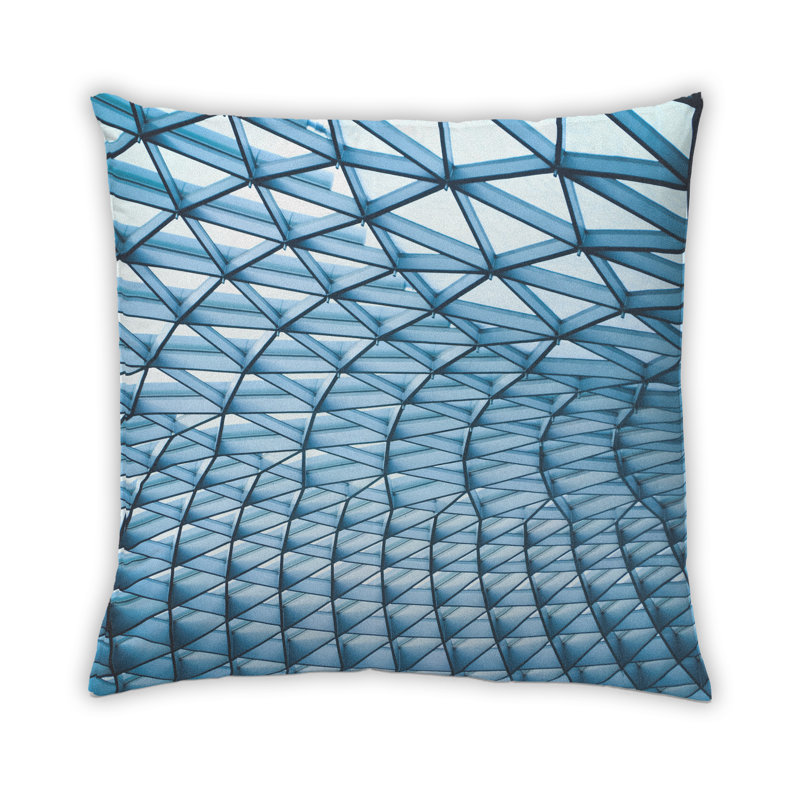 Coussin décoratif Color Focus Blue 93, Microsuède