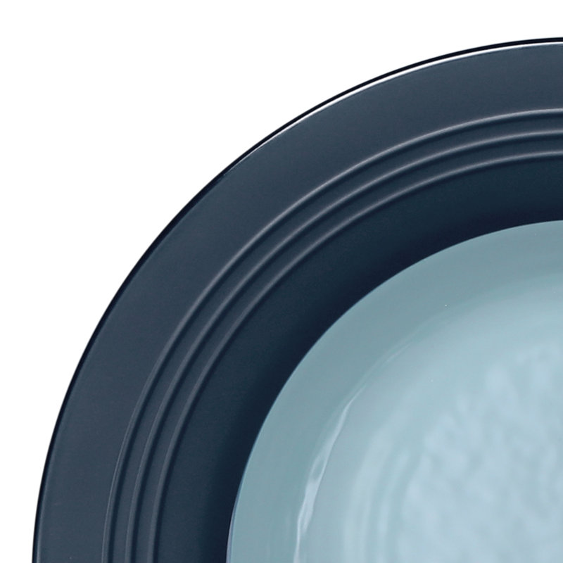 Elite Global Solutions Durango Melamine Pasta Dish, Lapis/Abyss