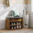 Storage Bench With Padded Seat-1085708298