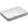 Vox® Vitreous China Rectangular Vessel Bathroom Sink with Overflow