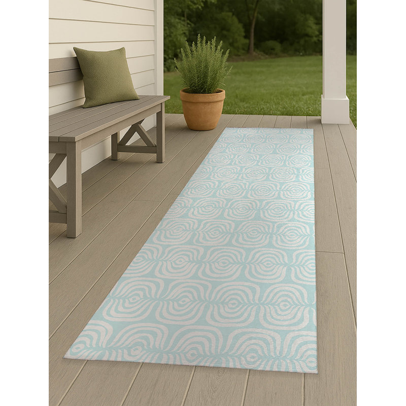 Tapis d'extérieur antidérapant The Way, Tapis de couloir 2 pi 6 po x 8 pi