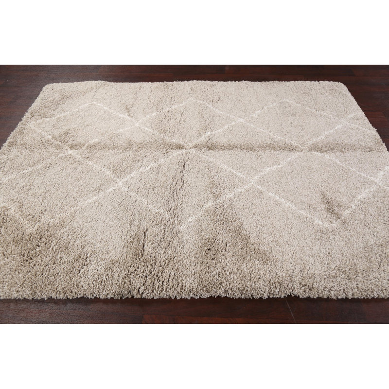 Wool Geometric Indoor Rug