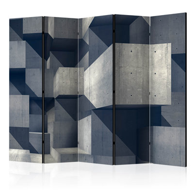 Broome 172cm H Solid Wood Folding Room Divider