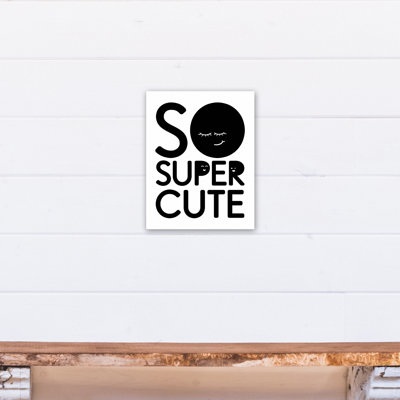 « so super jolie », art sur toile Mak