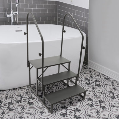 2 - Step Steel Small Step Ladder