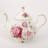 DNGJU 32oz. Floral Teapot Set