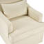 Chaise berçante pivotante avec dossier rembourré Jaxon-1859677016